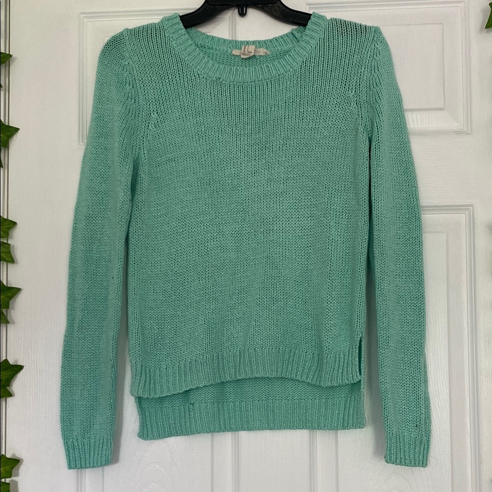 Forever 21 Sea Foam Green Women's Sweater
